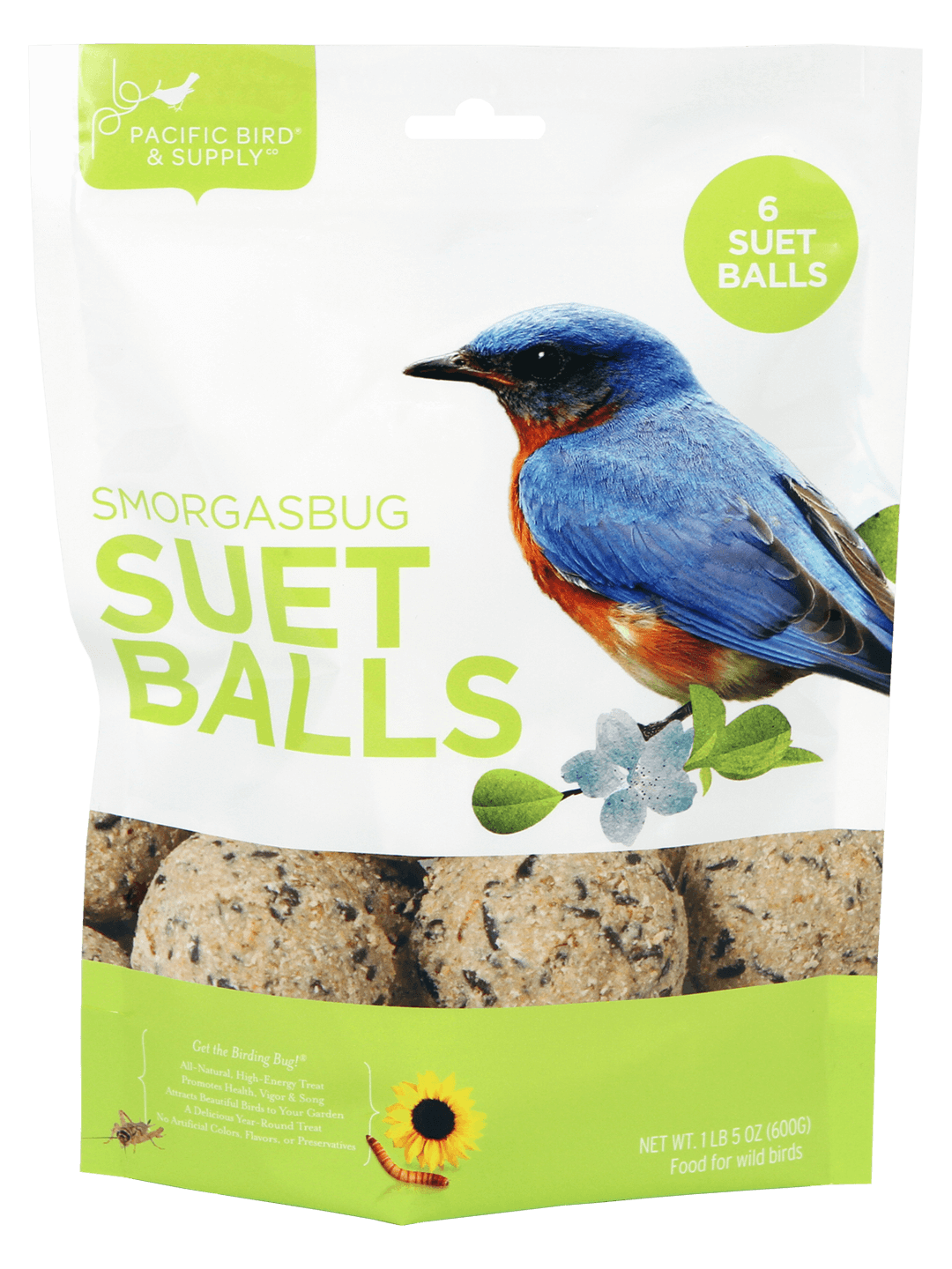 Smorgasbug® Suet Balls (6pk) - Click Image to Close